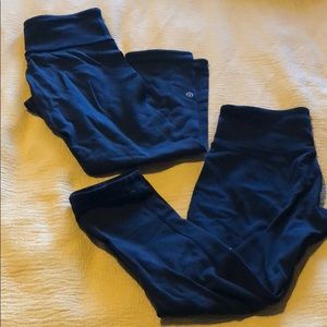 Lululemon Wunder Under Reversible Crop Pants